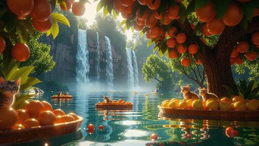 Text to Image AI effects generated image