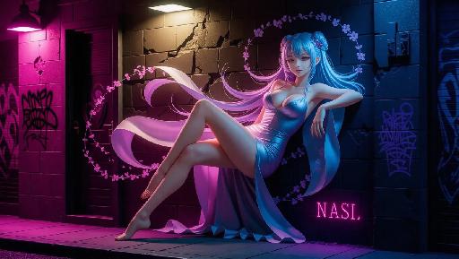 Text to Image AI effects generated image