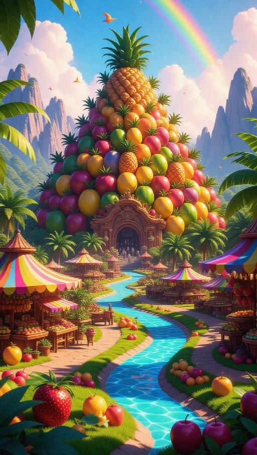 Text to Image AI effects generated image