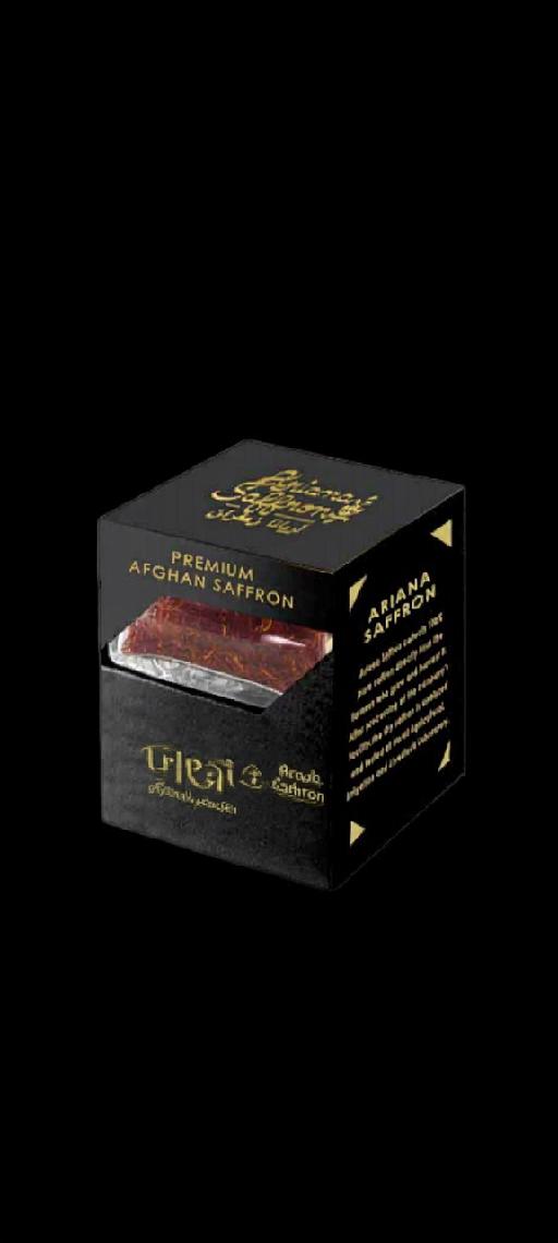 ARIANA SAFFRON SYMBOL OF QUALITY  AI effects generated image