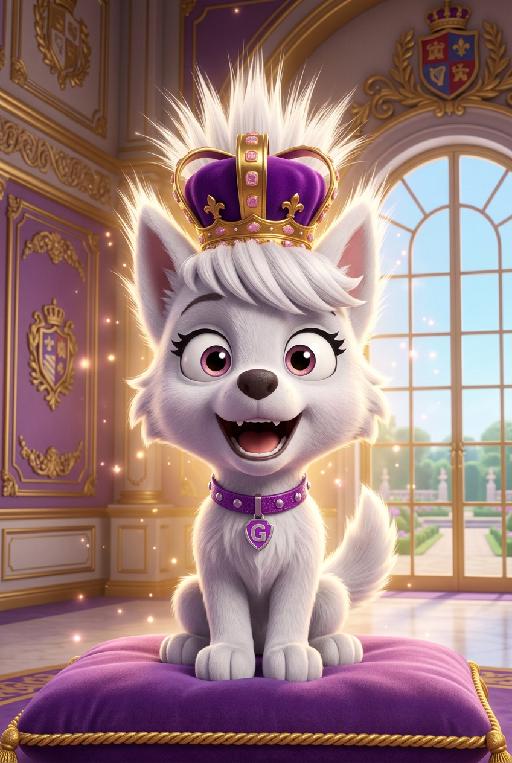 Queen Sweetie AI effects generated image