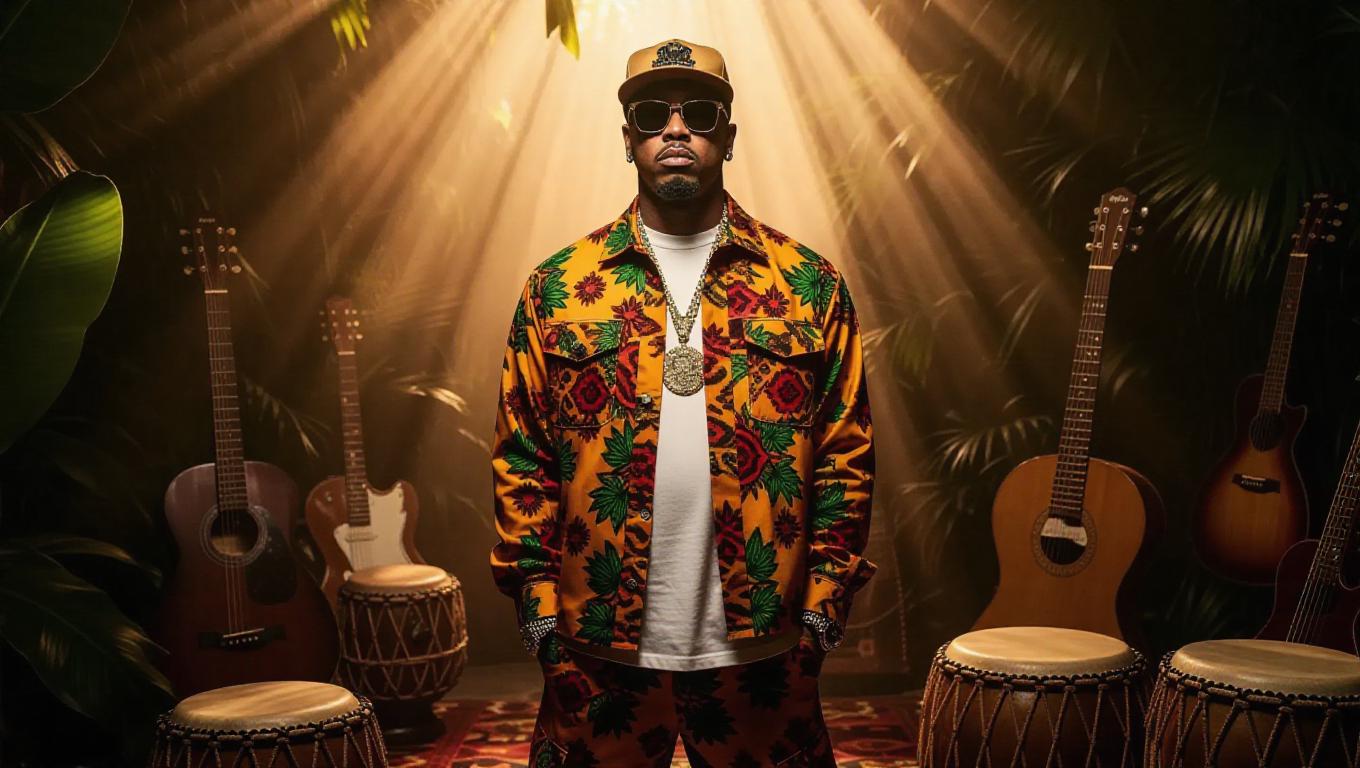 AI-Generated Afrofuturistic Rapper Images/Videos | vivago.ai