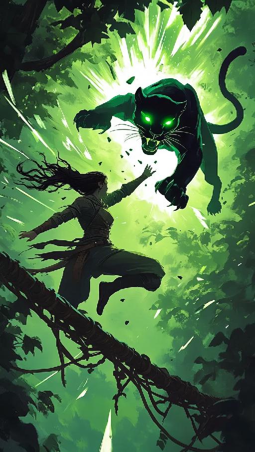 Text to Image AI effects generated image