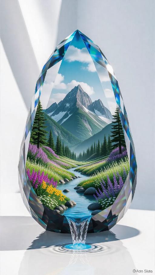 Text to Image AI effects generated image