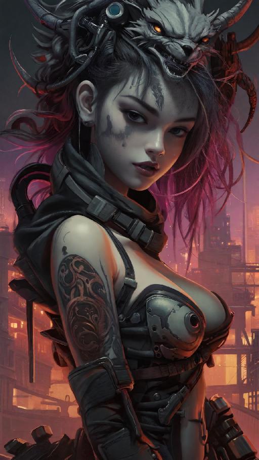 Image to Image AI effects generated image