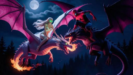 Text to Image AI effects generated image