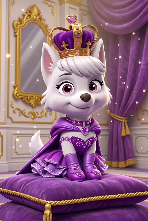 Queen Sweetie AI effects generated image