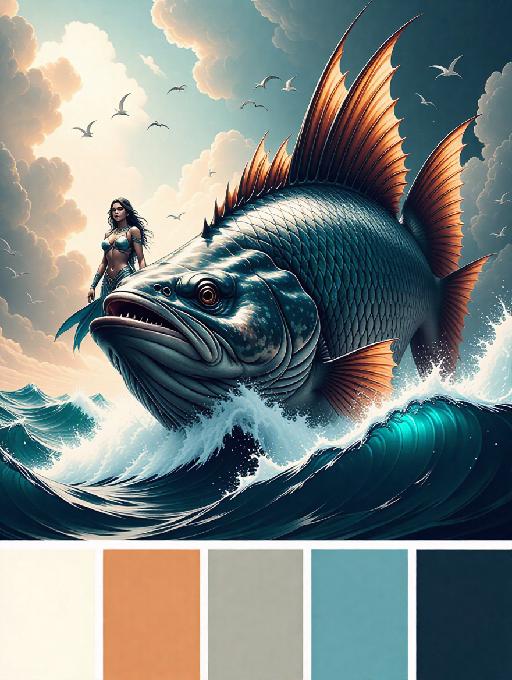 Text to Image AI effects generated image