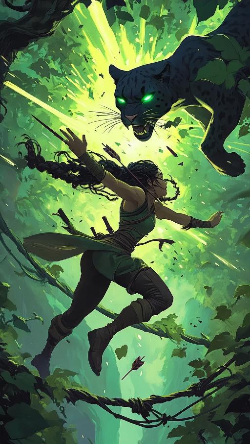 Text to Image AI effects generated image