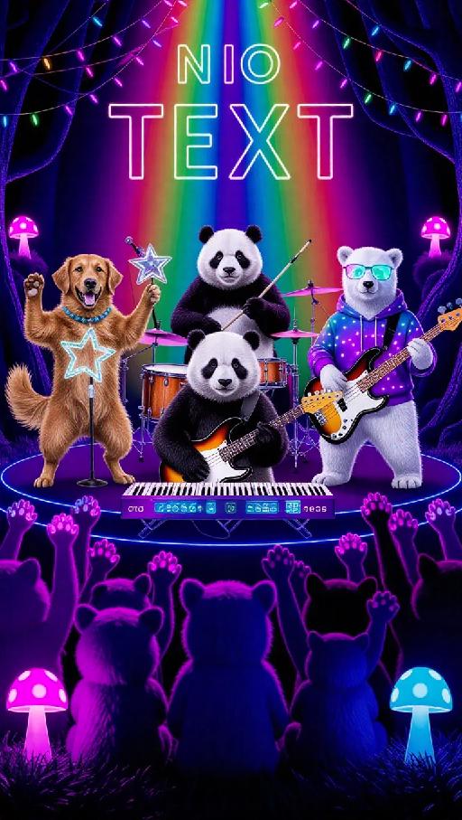 Text to Image AI effects generated image