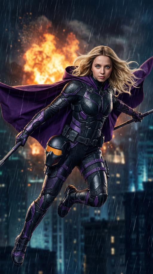 Spoiler (Gotham Knights T.V. show) (4) AI effects generated image