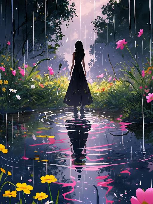 Text to Image AI effects generated image