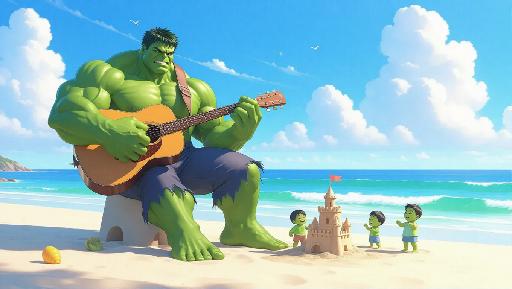 Text to Image AI effects generated image