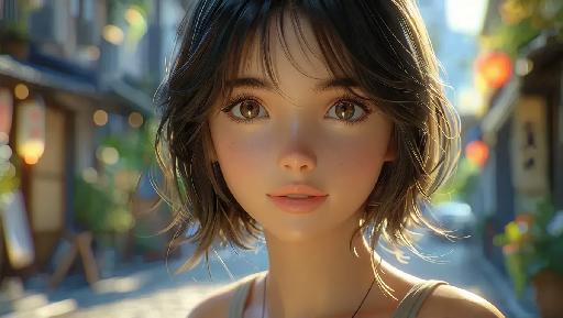 Text to Image AI effects generated image