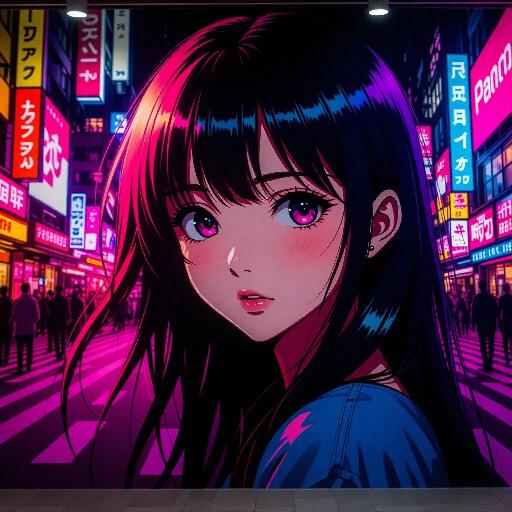 Text to Image AI effects generated image