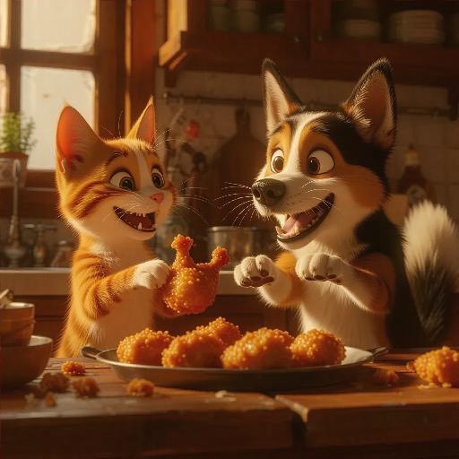 Text to Image AI effects generated image