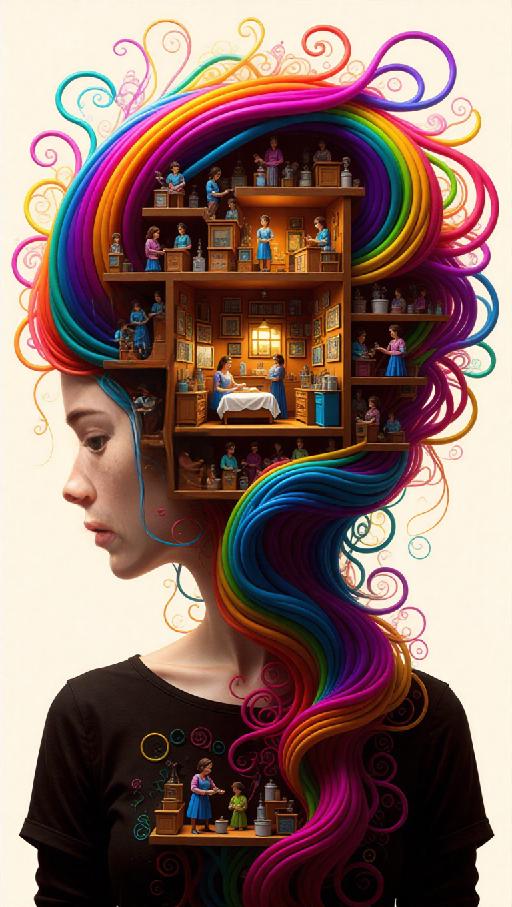 Text to Image AI effects generated image