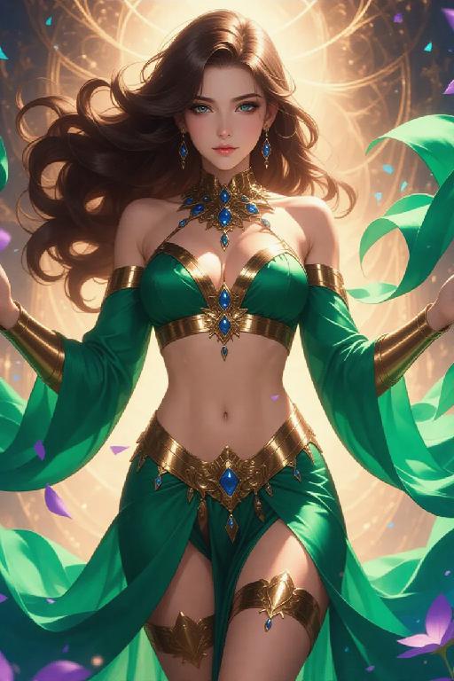 Godess of Beauty AI effects generated image