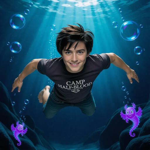 Text to Image AI effects generated image