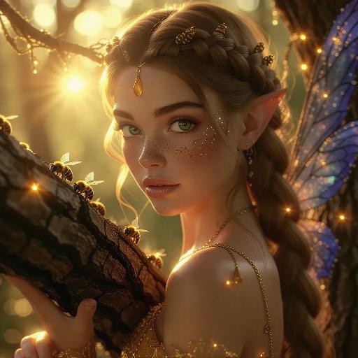 Text to Image AI effects generated image