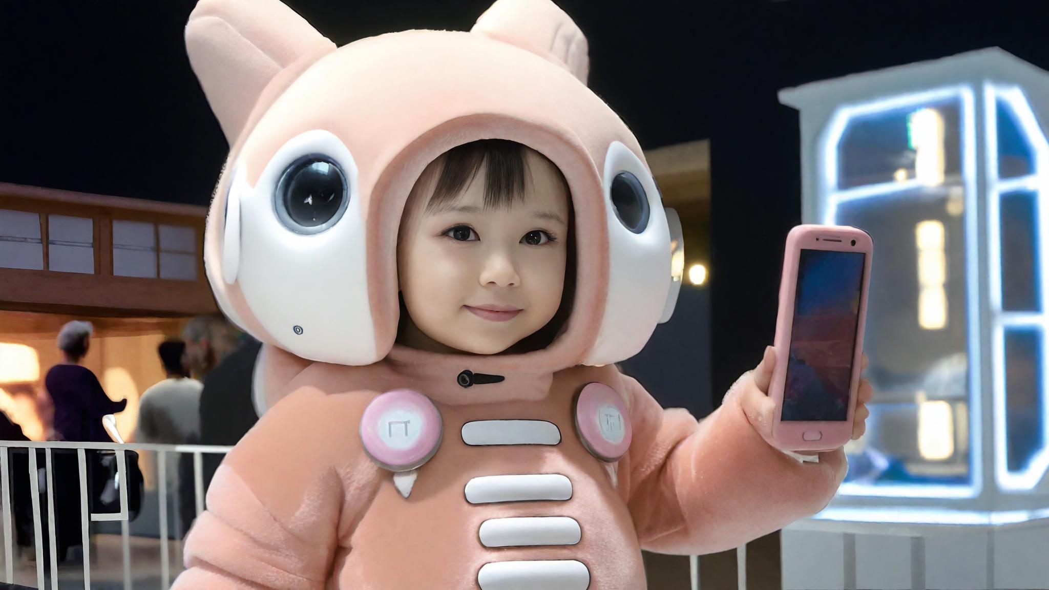 Human Tiddler 1 Human Girl Toddler In LinaBell Costume Live In Her Samsung Galaxy ...
