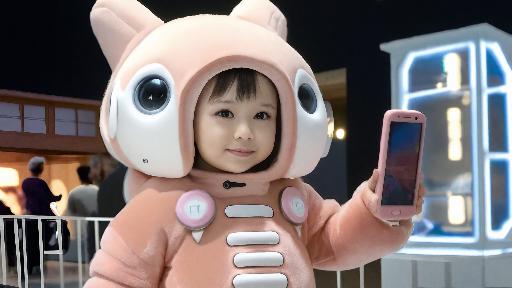 Image to Image AI effects generated image