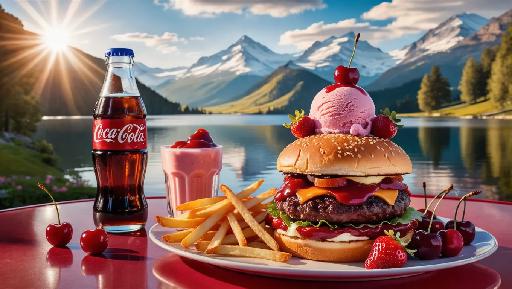 Text to Image AI effects generated image