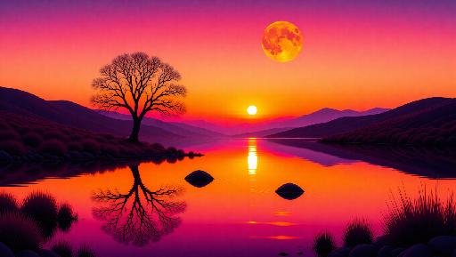 Text to Image AI effects generated image