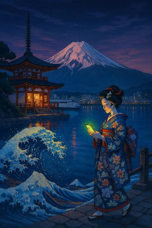 Text to Image AI effects generated image