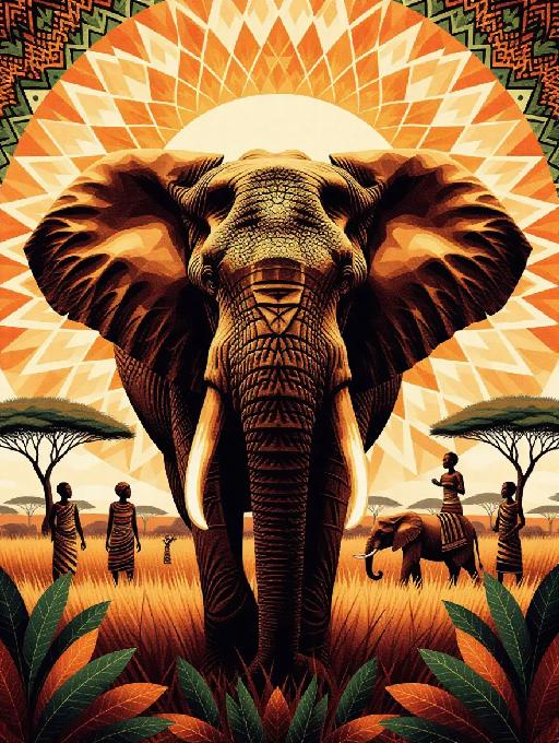 Text to Image AI effects generated image