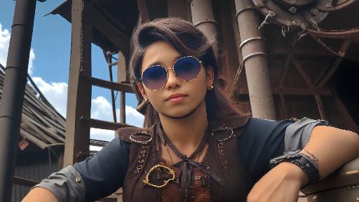 Image to Image AI effects generated image