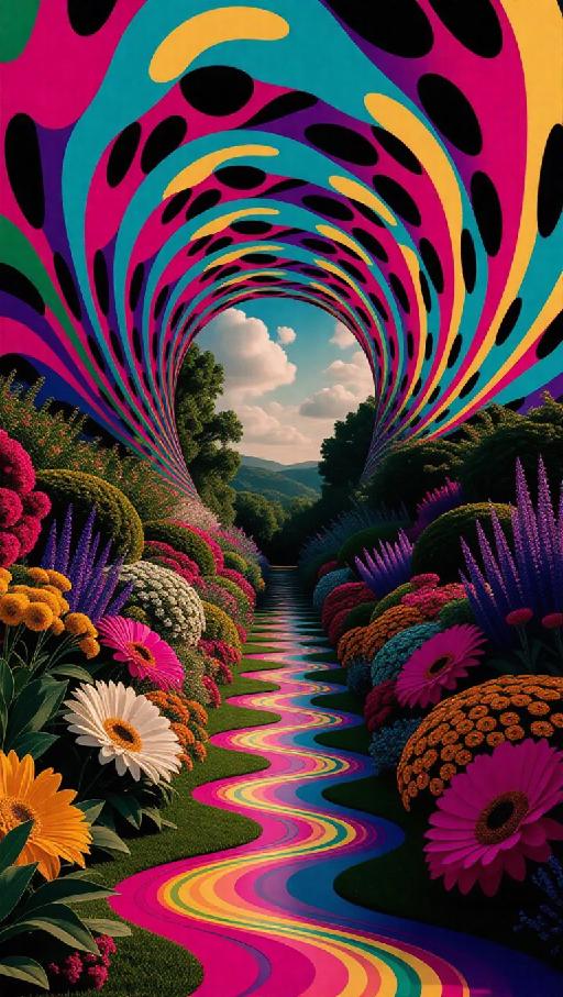 Text to Image AI effects generated image