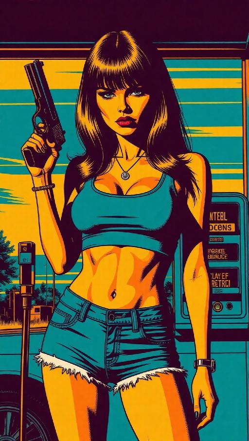 Text to Image AI effects generated image