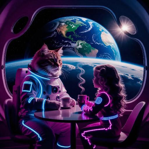 Text to Image AI effects generated image