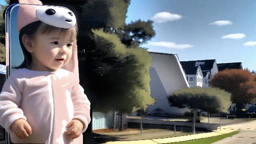 Image to Image AI effects generated image