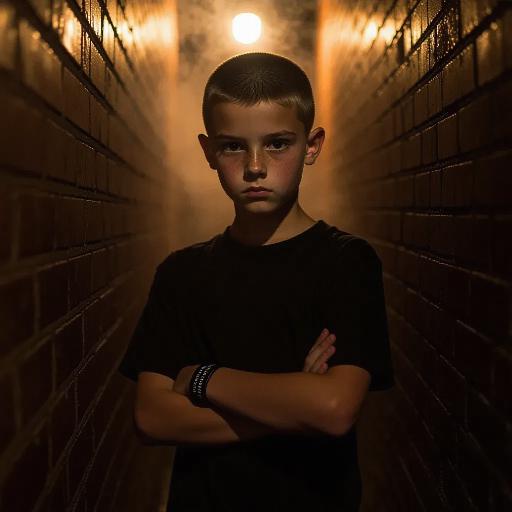 Hey... follow me. AI effects generated image