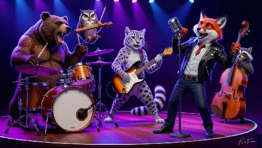 Text to Image AI effects generated image