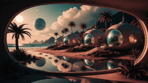 Text to Image AI effects generated image