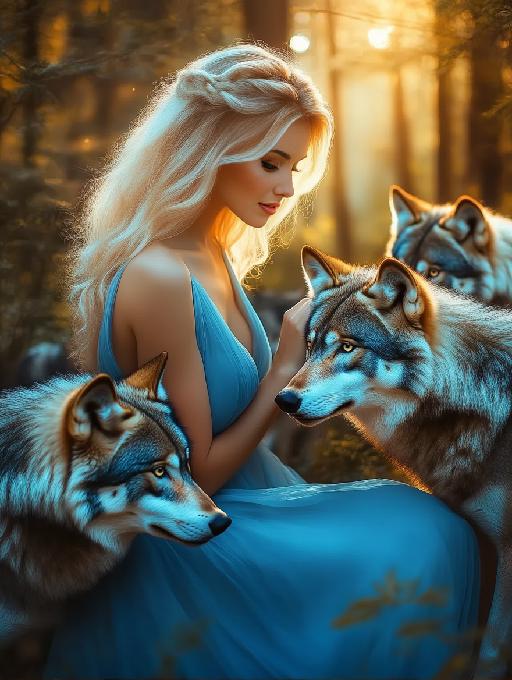 Text to Image AI effects generated image