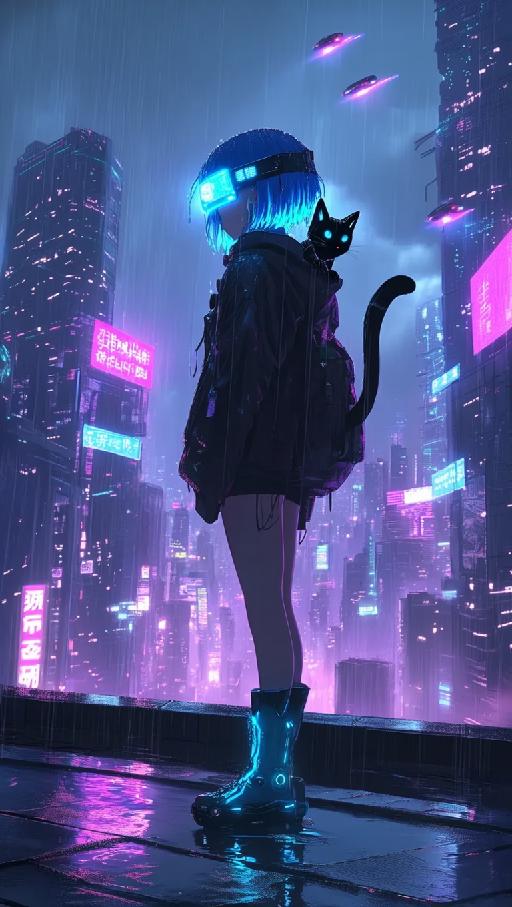 Text to Image AI effects generated image