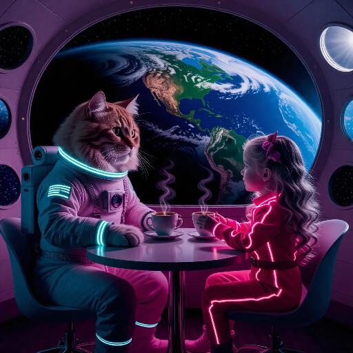 Text to Image AI effects generated image