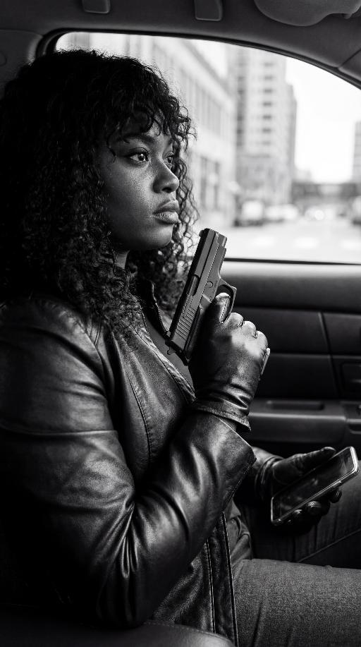 Coretta de la Fontaine Noir of Earth-1 (4) AI effects generated image