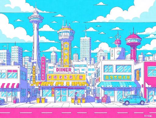 Text to Image AI effects generated image