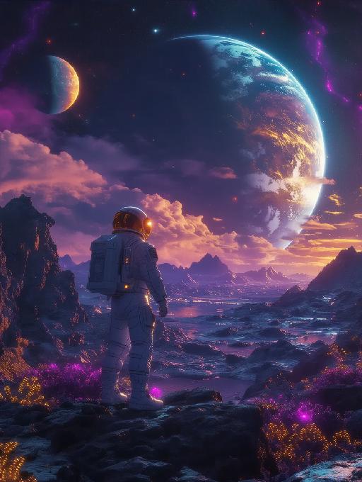 Text to Image AI effects generated image