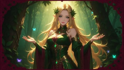 Text to Image AI effects generated image