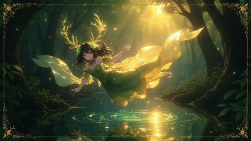 Text to Image AI effects generated image