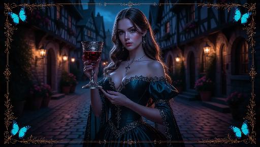 Text to Image AI effects generated image