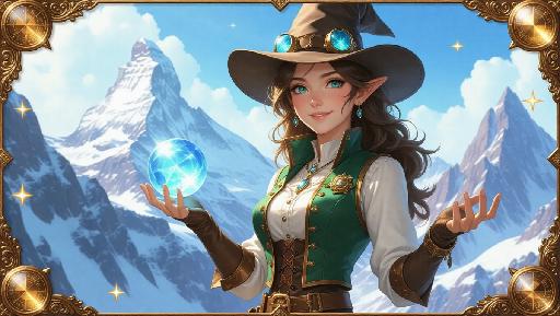 Text to Image AI effects generated image