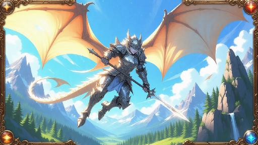 Text to Image AI effects generated image