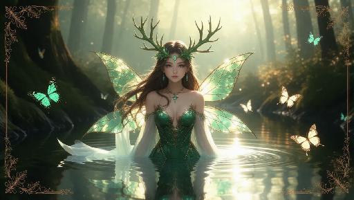 Text to Image AI effects generated image